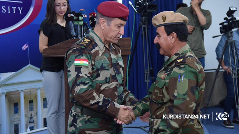 Merasîma rêzgirtinê li hejmareka birîndarên Daişê birêve çû